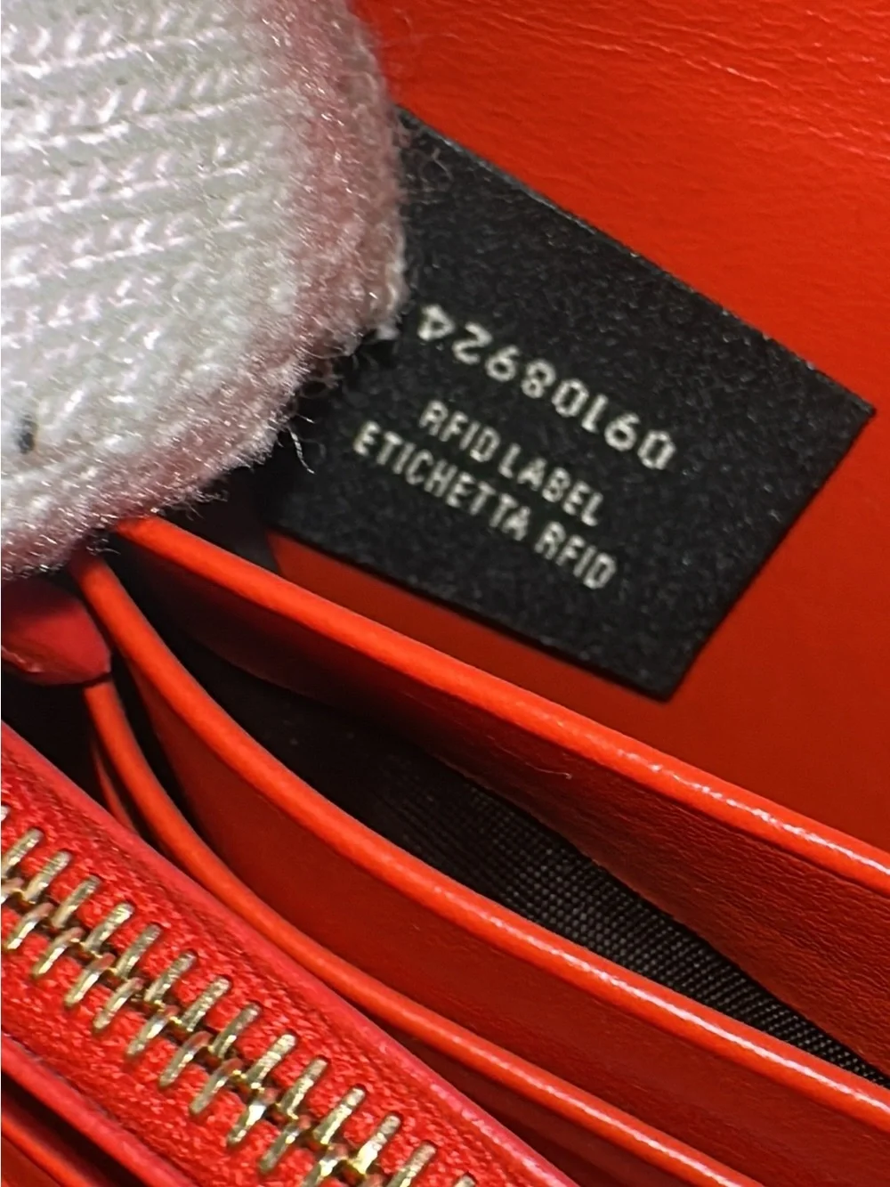 Fendi Coated Canvas/PVC Wallet on Chain - Picture 14 of 15